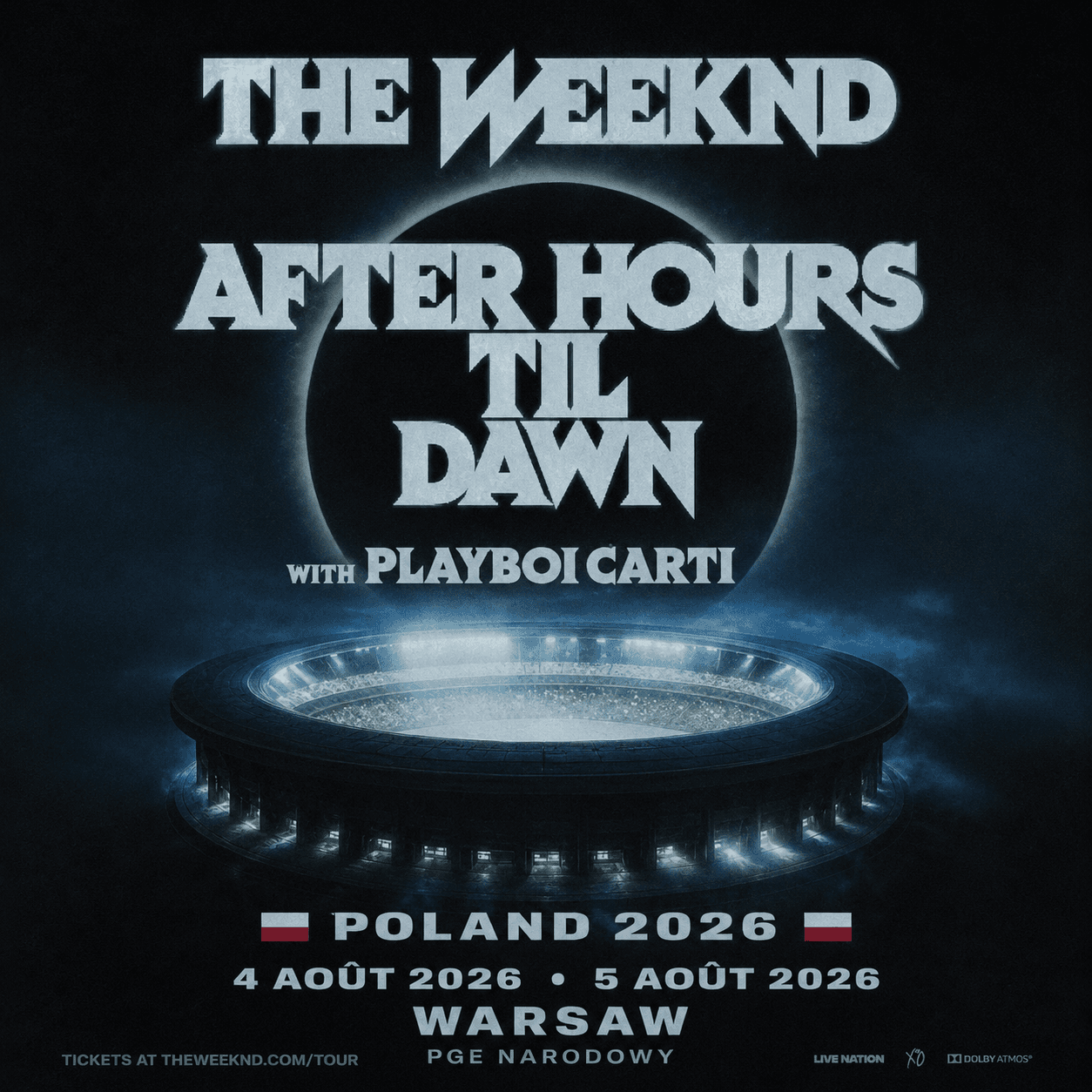 The Weeknd — After Hours Til Dawn Tour | PGE Narodowy, Warszawa